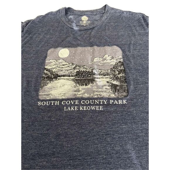 VTG LAKE KEOWEE T-SHIRT size XL made in USA - Picture 6 of 7